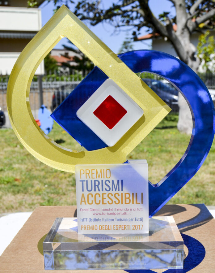 Targa Premio degli esperti. Turismiaccessibili.